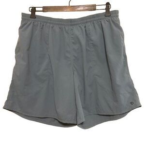 Duck Camp Board Shorts Men Large Blue Mesh Lined Briefs Pockets 7" Inseam